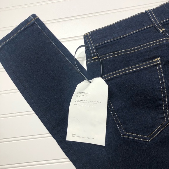 NWT Current/Elliott High Waist Stiletto Skinny - Picture 7 of 13